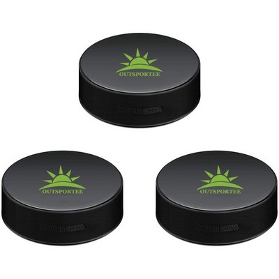 Custom Ice Hockey Pucks - Diameter 3", Thickness 1"