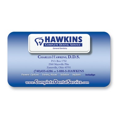 Rectangle Magnet - Full Color (2" x 5")