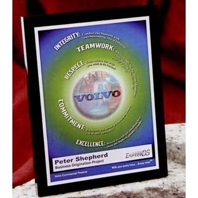 Onyx Rectangle Plaque (6"x8")