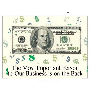 Hundred Dollar Bill Photo Hand Mirror (2½"x3½")