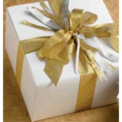 5/8" Metallic Silver Coast Ribbon