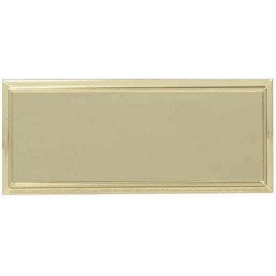 Name Badge - Frames - Gold - Fits 1" x 3"