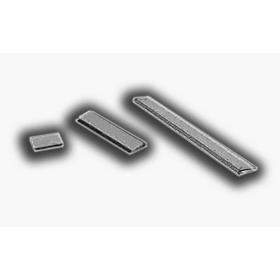Clear Economy Sign Clips w/Adhesive (1 3/4"x3")