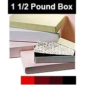 Brown Everyday Candy Box Tray w/26 Cavities (1 1/2 Lb.)