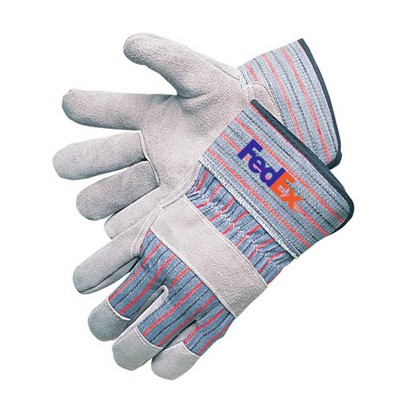 Beige Full Feature Standard Leather Work Gloves
