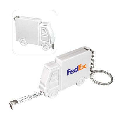 Truck Shaped Measuring Tape Keychain