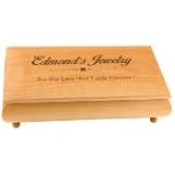 Red Alder Gift Boxes with Engraved Box, Large