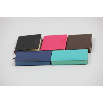 Mini Color Changing PU Cover Pocket Notebook With String