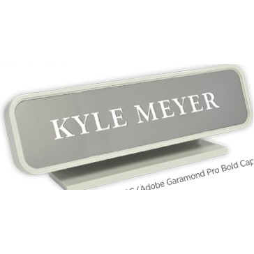 Designer Wall Sign Holder, 2" x 8"