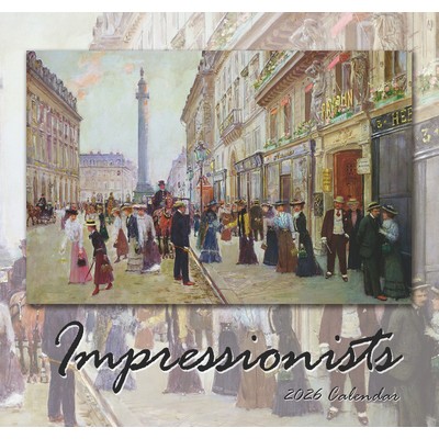 Impressionists 2026 Deluxe Executive Calendar
