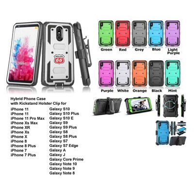 iBank ® Shockproof Case works with Galaxy A10e/A15/A16/A23/A32/A52 + Screen Protector