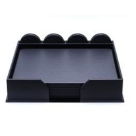 Leatherette Blue Conference Room Set (23 Piece)