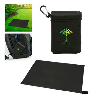 Waterproof Picnic Blanket-in-a-Pouch
