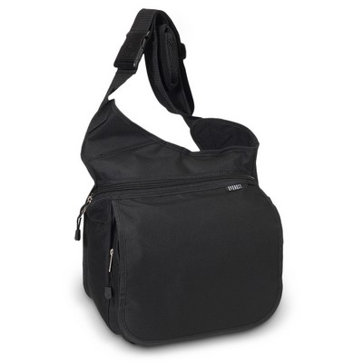Everest® Large Messenger Bag, Black