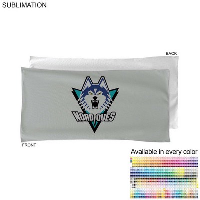 Colored Microfiber Terry Beach, Pool Towel, Sublimated in Any PMS Color Edge to Edge 1 Side 22"x44"