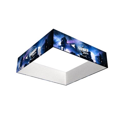 Square Premier Hanging Banner Single-Sided - 10'x3' - GRAPHIC ONLY