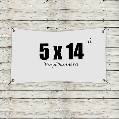 Custom 5' x 14' Vinyl Banners