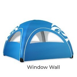 Inflatable Tent 13' printed wall with window- 1-sided