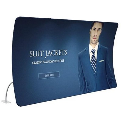 Tube Kiosk - U Shape - 20' - 2-sided (fabric only)