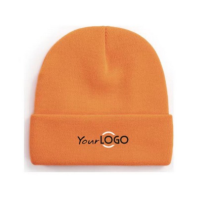 Acrylic Knit Cuff Beanie