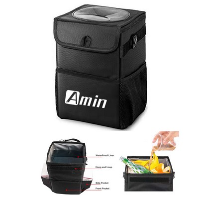 Mini Car Trash Can