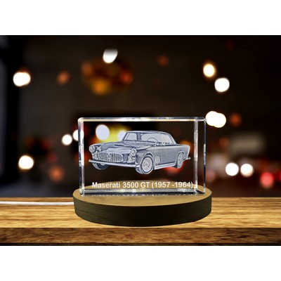 Maserati 3500 GT Crystal Trophy Award