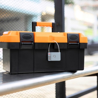 MiLock Trackable lock Grey - Dual Certified for iOS and Android