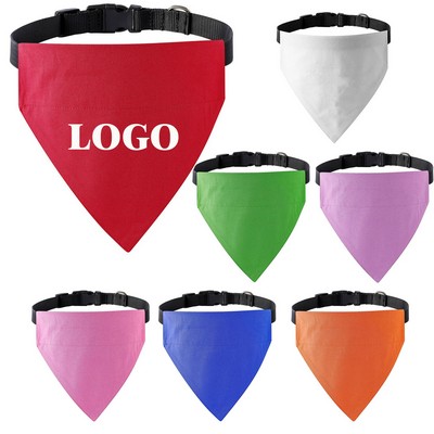 Canvas Dog Bandana For All Sizes