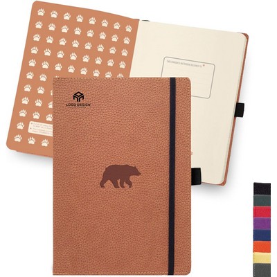 A5 Vegan Leather Dotted Journal