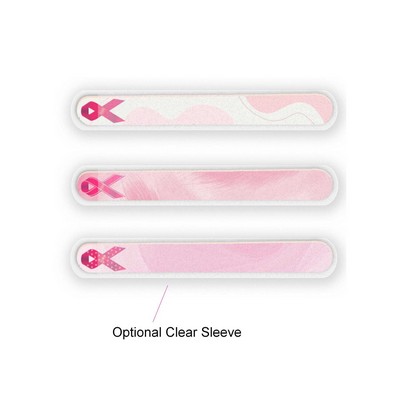 7" Thick-foam EVA Ribbon Emery Board (or with Sleeve Optional-add $0.1/pc)