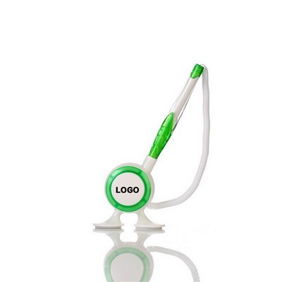 Secure Mount Counter Pen with Coil Cord