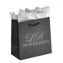 Shiny Stardust Eurotote Bag (6.5" x 3.5" x 6.5")