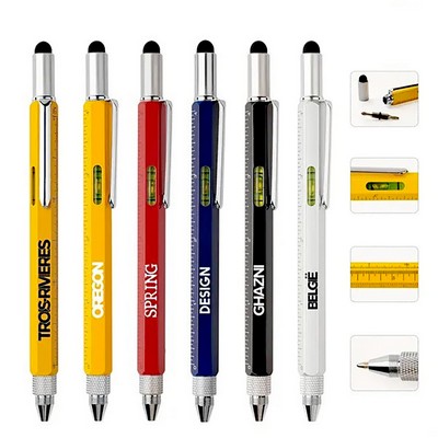 6" 1 Multi Functional Stylus Tool pen