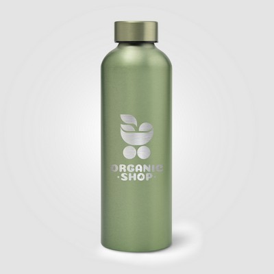 Astrid - 24 oz. Recycled Aluminum Metallic Bottle - Laser