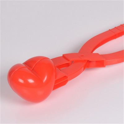 Heart Plastic Snowball Maker