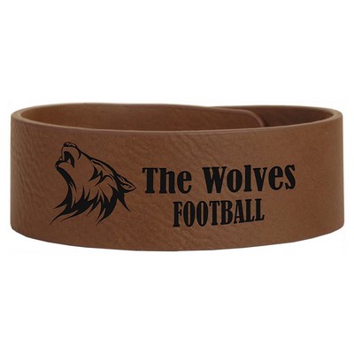Leatherette Cuff Bracelet