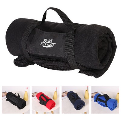 Fleece Roll-Up Blanket