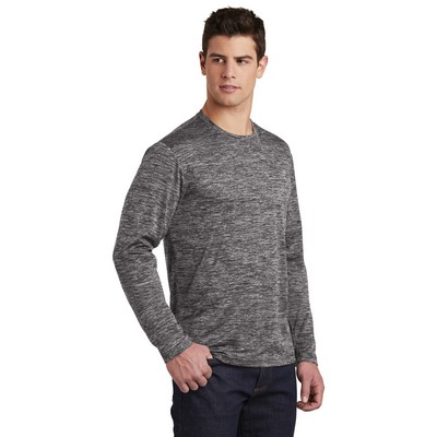 Sport-Tek PosiCharge Long Sleeve Electric Heather Tee