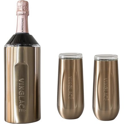 (Color:Gold) Champagne Gift Set