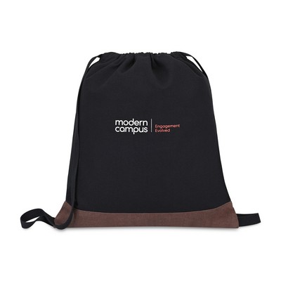 Ivy Recycled Cotton Cinchpack - AWARE™ - Black
