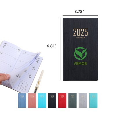 2025 Pocket Agenda Notebook