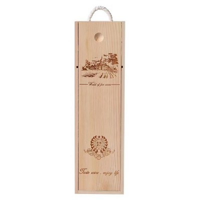 Wine Bottle Wooden Box