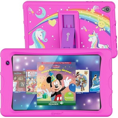 Contixo K81 Pink 8-Inch Kids Educational Tablet - 4GB + 64GB
