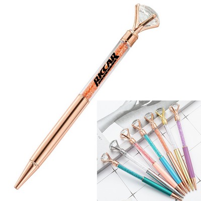 Crystal Metal BallPoint Pen