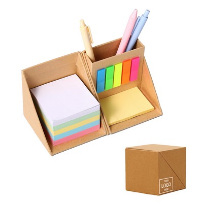 Sticky Note Cube Organizer