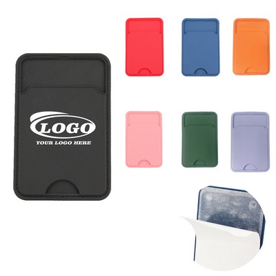 Leather Phone Card Holder