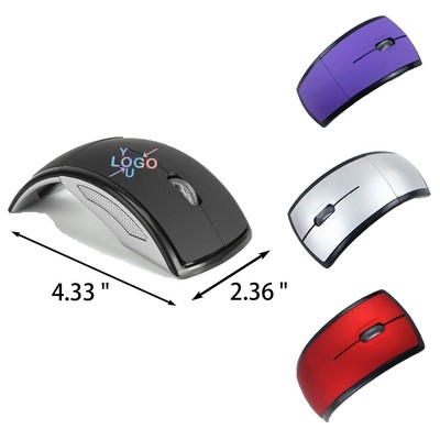Compact Wireless Arc Laptop Mouse