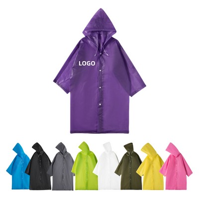 Reusable EVA Adult Poncho