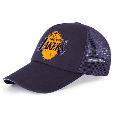 Cotton Twill & Mesh Adult Cap