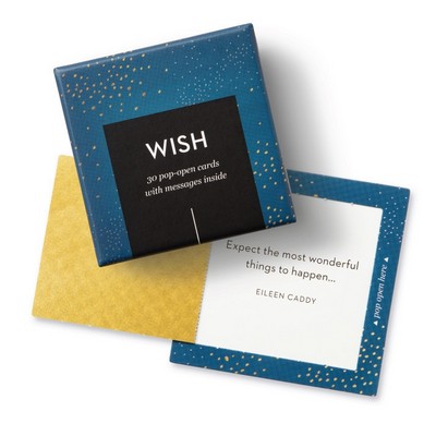 ThoughtFulls: Wish (30 Pop-Open Cards with Messages Inside)
